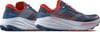 Herren-Laufschuhe La Sportiva Prodigio Max in Dunkelblau mit orangefarbenen Details.