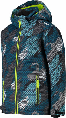 CMP Chl. lyžiarska bunda Boy Jacket Snaps Hood,kap. Clima Protect,10.000mm