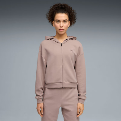 Puma W Cloudspun FZ Hoodie Sweatjacke mit Kapuze