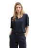 Tom Tailor TOM TAILOR Cupro V-Neck Női póló