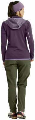 Ortovox Fleece Grid Fleecejacke mit Kapuze