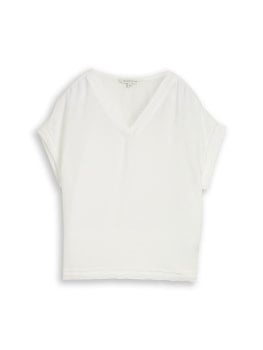 Tom Tailor  Solid V-Neck női blúz