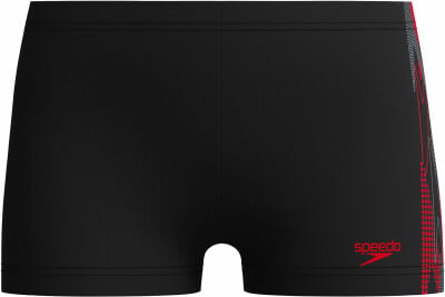 Speedo Placement Aquashort Badehose mit Bein Speedo Placement Aquashort Badehose mit Bein