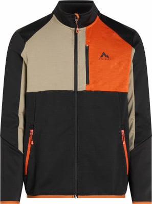 Herrenjacke von McKinley mit Farbblockdesign und Logo auf der Brust. Herrenjacke von McKinley mit Farbblockdesign und Logo auf der Brust.