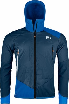 Ortovox Swisswool Col Becchei Hybridjacke mit Kapuze