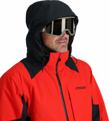 Spyder Contact Skijacke mit Kapuze