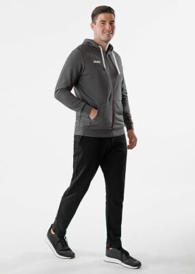 Jako Base Trainingsjacke mit Kapuze