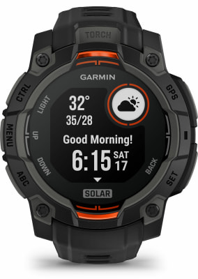 Garmin Instinct 3 Solar Multisport Smartwatch - 45mm