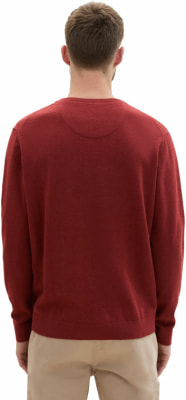 Tom Tailor Basic V-Neck férfi pulóver