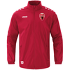 Rote Jacke mit SPG-Logo und der Zahl 10 auf der Vorderseite.