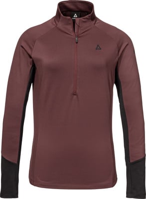 Roter Herrenpullover mit langem Ärmel und kurzem Reißverschluss. Roter Herrenpullover mit langem Ärmel und kurzem Reißverschluss.