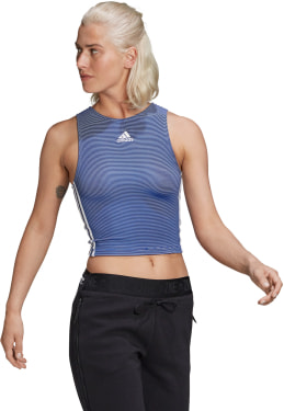 Zippable Ribbed Tanktop
