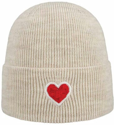 Areco ARECO Beanie Mütze Herz