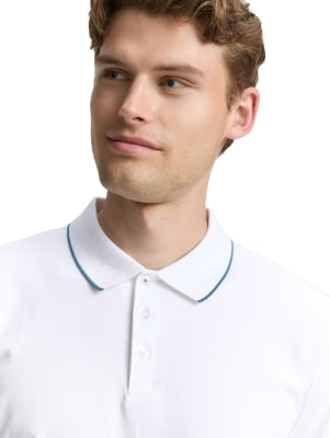 Tom Tailor Fitted Polo férfi póló