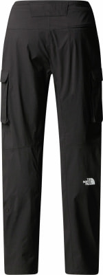 Schwarze Cargo-Hose von The North Face mit Logo am Bein. Schwarze Cargo-Hose von The North Face mit Logo am Bein.