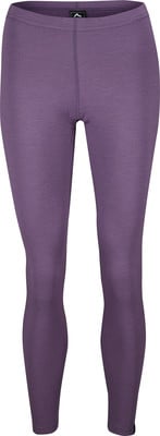Lila Damenleggings mit Logo am Bund. Lila Damenleggings mit Logo am Bund.