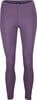 Lila Damenleggings mit Logo am Bund.