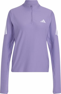 adidas adi365 Iconic langarm Laufshirt mit Halfzip