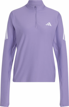 adidas adi365 Iconic langarm Laufshirt mit Halfzip