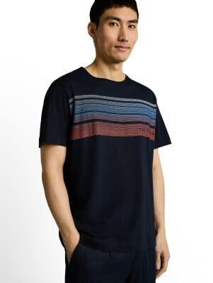 Tom Tailor Printed férfi póló