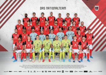 Autogrammkarte Herren Nationalmannschaft WM