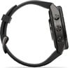 Schwarzes Smartband mit seitlichen Knöpfen