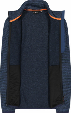Man Jacket férfi fleece kabát Knit Tech