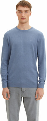 Tom Tailor TOM TAILOR Basic Crew Neck pulóver