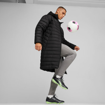 Puma teamFINAL Bench Trainingsjacke mit Kapuze