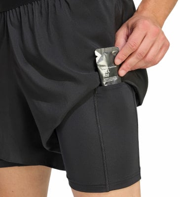 adidas ADI365 Essentials 2in1 Laufshorts 