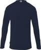 Dunkelblaues Langarmshirt mit K-Logo am Kragen und an der Schulter.