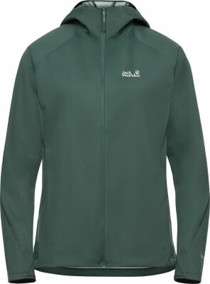 Jack Wolfskin Skyvail Softshelljacke mit Kapuze