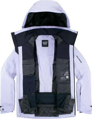 Salomon Brillant Skijacke mit Kapuze