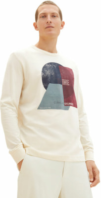 Tom Tailor TOM TAILOR Printed LS férfi póló