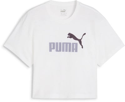 Puma Logo Cropped T-Shirt