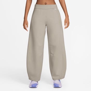 Damen-Latzhose in Beige mit Nike-Logo