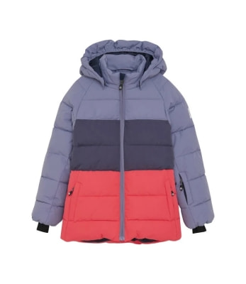 Colorkids COLOR KIDS gy. síkabát kapucnis Quilt, Colorblock