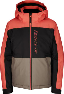 Skijacke mit Farbblockierung und McKinley-Logo auf der Vorderseite. Skijacke mit Farbblockierung und McKinley-Logo auf der Vorderseite.