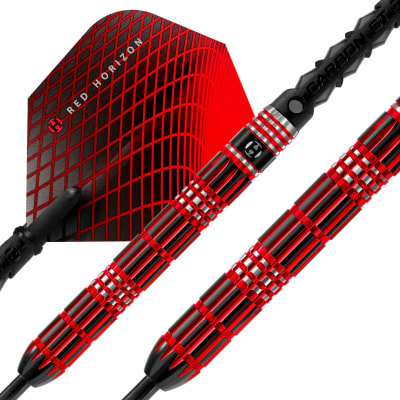 Harrows Red Horizon 3er-Set Steel Dartpfeile