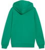 Grüner Hoodie von hinten gezeigt.