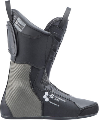 Skischuh-Innenschuh mit Graphene Pro Lining Technologie. Skischuh-Innenschuh mit Graphene Pro Lining Technologie.