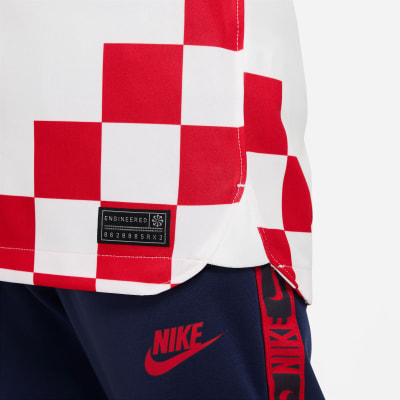 Nike CRO StadiumYJersey Hom e Fußballtrikot Kroatien Heim
