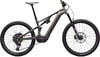 Ein E-Mountainbike mit Federung vorne und hinten.