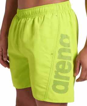 Arena Fundamentals Logo Boxer, Badeshort, 100% PES