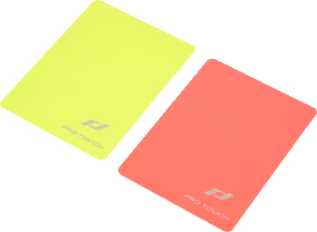 Pro Touch 2er Set Schiedsrichterkarten