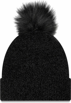 New Era New York Yankees Chenille Black Bobble čepice