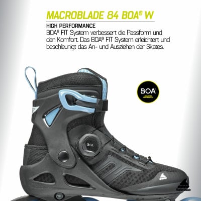Rollerblade Macroblade 84 Boa Inlineskates