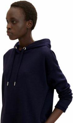 Tom Tailor Sweat Dress W.Ho női kapucnis ruha