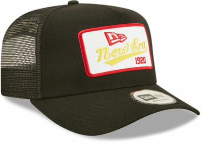 New Era State Patch Green A-Frame Trucker felnőtt baseball sapka