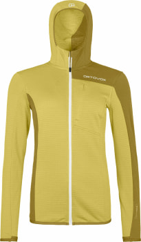 Ortovox Fleece Light Grid Fleecejacke mit Kapuze
